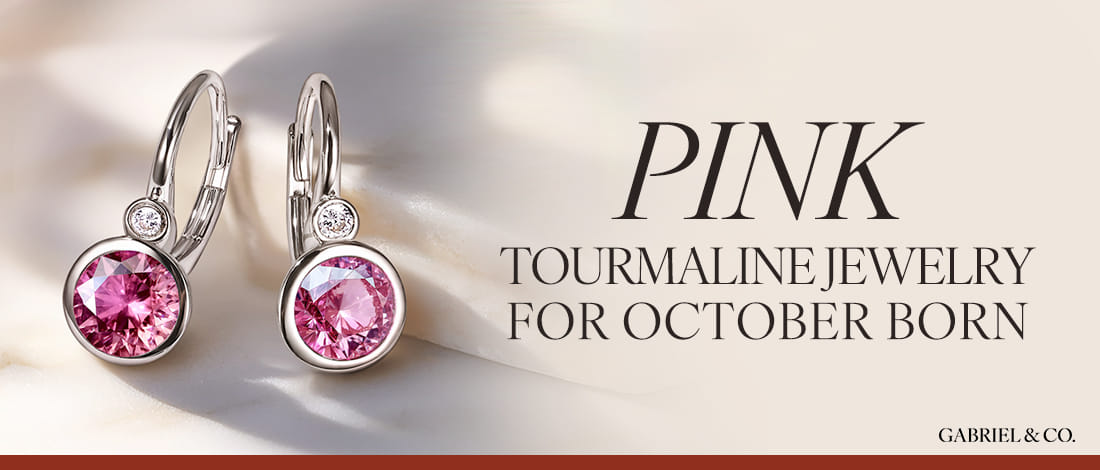 Pink Tourmaline Jewelry Picks for October Born